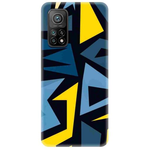 Mi 10T Mobile Cover Abstract Pattern YBB