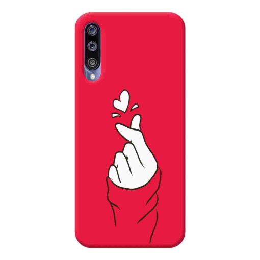 Mi A3 Mobile Cover BTS Red Hand