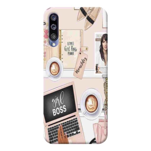 Mi A3 Mobile Cover Boss Girl Mobile Cover