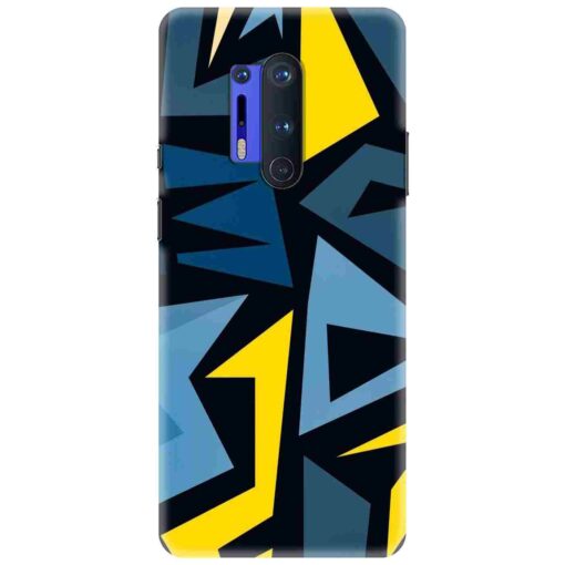 Oneplus 8 Pro Mobile Cover Abstract Pattern YBB