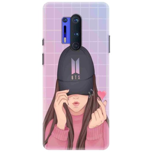 Oneplus 8 Pro Mobile Cover BTS Girl