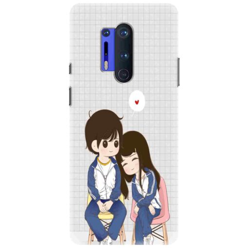 Oneplus 8 Pro Mobile Cover Cute Couple