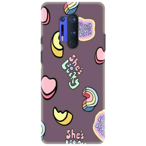 Oneplus 8 Pro Mobile Cover Foodie Doodle