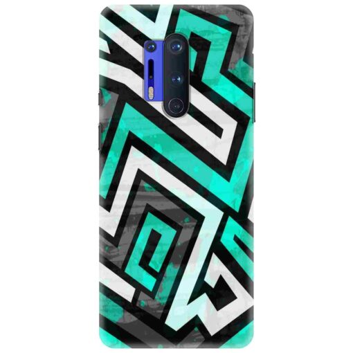Oneplus 8 Pro Mobile Cover Green Abstract FLOE