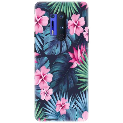 Oneplus 8 Pro Mobile Cover Leafy Floral
