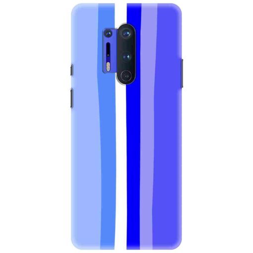 Oneplus 8 Pro Mobile Cover Ocean Blue Rainbow