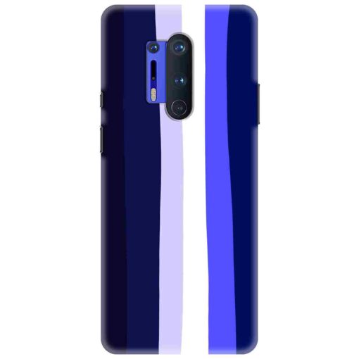 Oneplus 8 Pro Mobile Cover Prussian Blue Shade Rainbow
