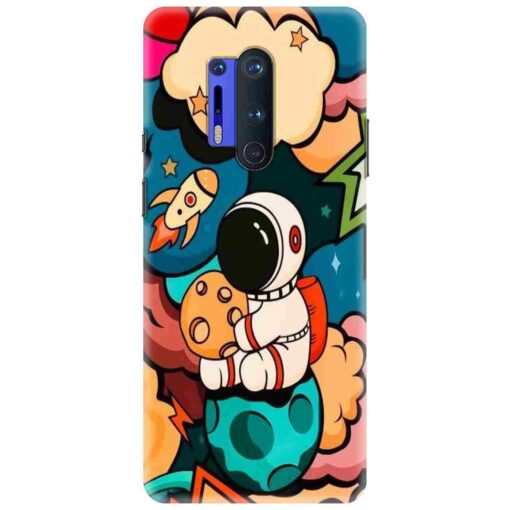 Oneplus 8 Pro Mobile Cover Space Character