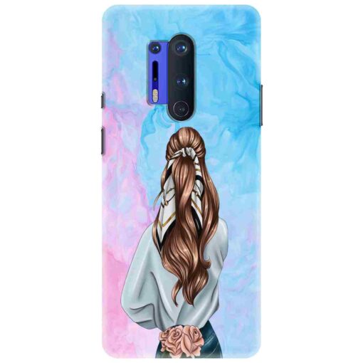 Oneplus 8 Pro Mobile Cover Stylish Girl 3D