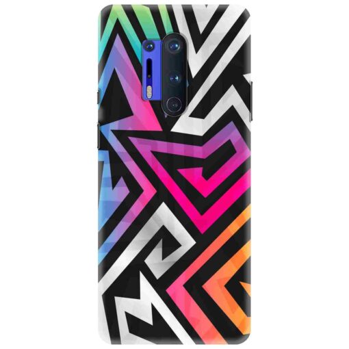 Oneplus 8 Pro Mobile Cover Trippy Abstract