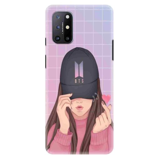 Oneplus 9r Mobile Cover BTS Girl