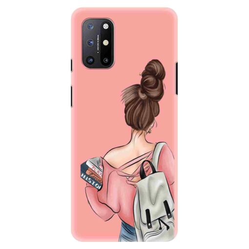 Oneplus 9r Mobile Cover College Girl