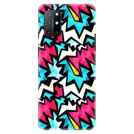 Oneplus 9r Mobile Cover Colorful Abstract