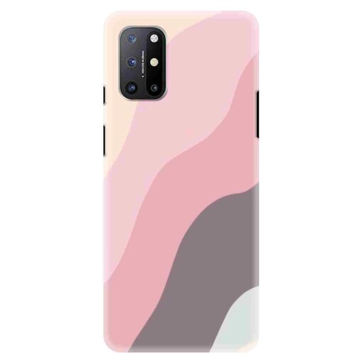 Oneplus 9r Mobile Cover Colorful Curvy Line