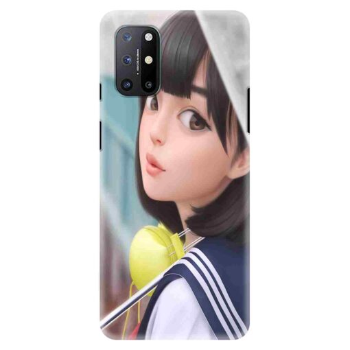 Oneplus 9r Mobile Cover Doll Girl