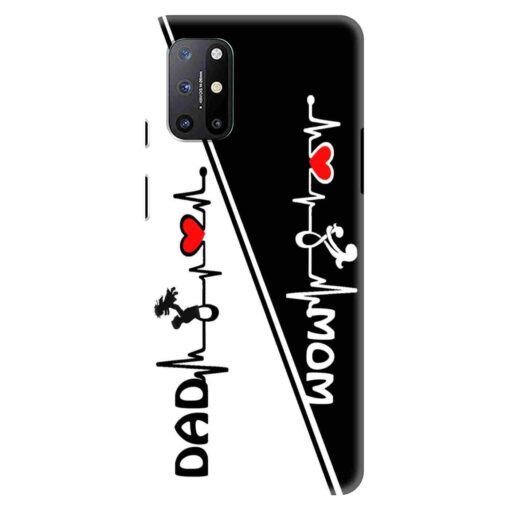 Oneplus 9r Mobile Cover Mom Dad Love