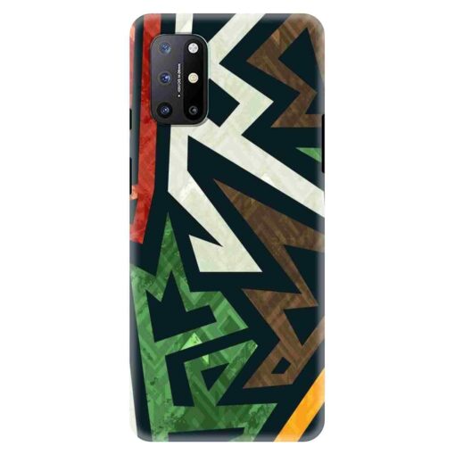 Oneplus 9r Mobile Cover Multicolor Abstracts