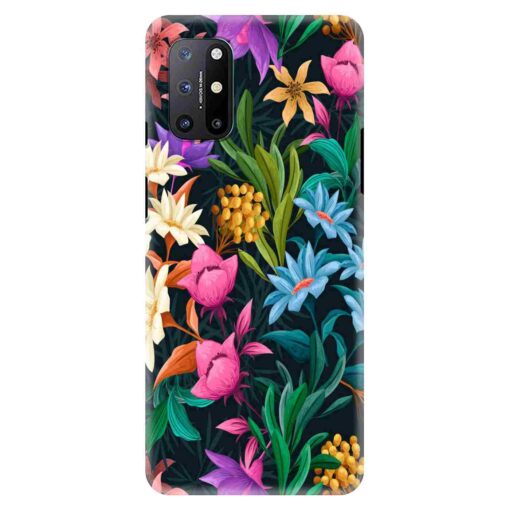 Oneplus 9r Mobile Cover Multicolor Floral