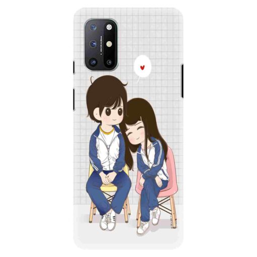 Oneplus 9r Mobile Cover Romantic Friends Back Cover