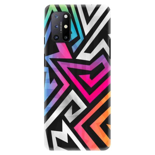 Oneplus 9r Mobile Cover Trippy Abstract