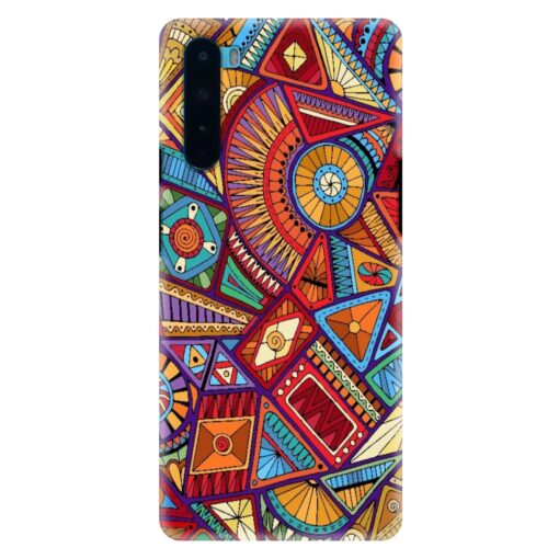 Oneplus Nord Mobile Cover Abstract Pattern