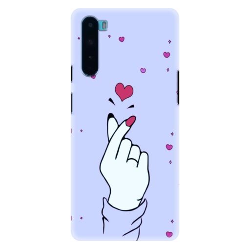 Oneplus Nord Mobile Cover BTS Hand