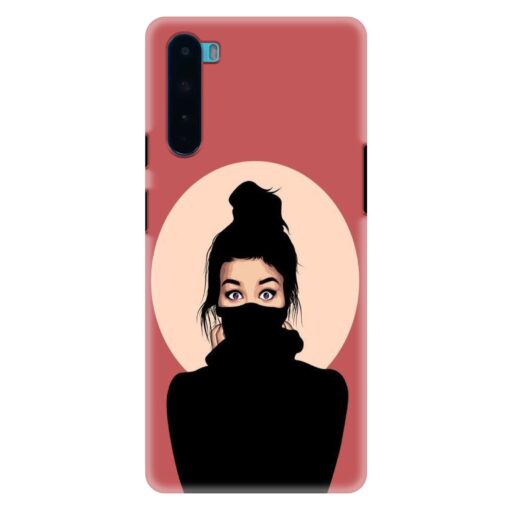 Oneplus Nord Mobile Cover Beautiful Girl