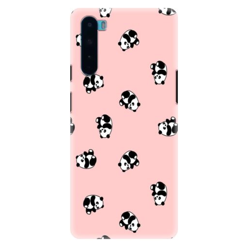 Oneplus Nord Mobile Cover Cute Panda