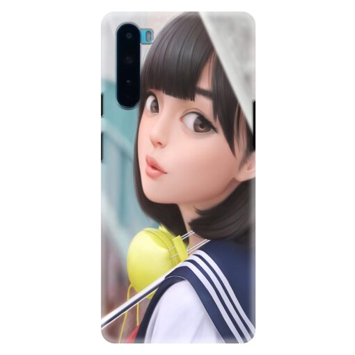 Oneplus Nord Mobile Cover Doll Girl
