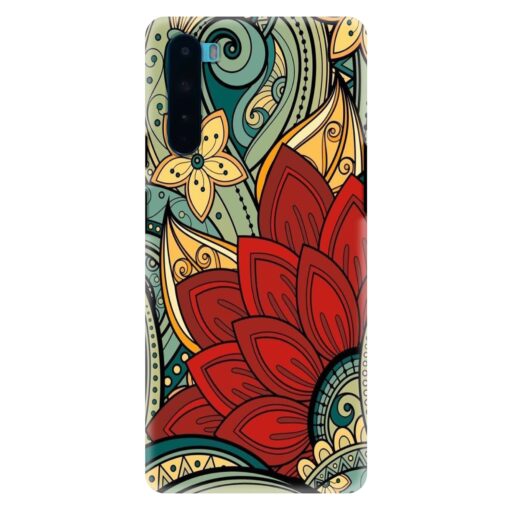 Oneplus Nord Mobile Cover Floral Design FLOD