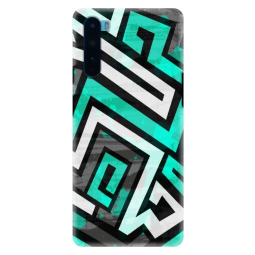 Oneplus Nord Mobile Cover Green Abstract FLOE