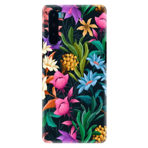 Oneplus Nord Mobile Cover Multicolor Floral