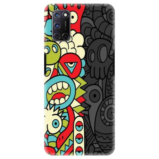 Oppo A72 Mobile Cover Ancient Art