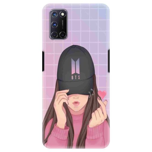 Oppo A72 Mobile Cover BTS Girl