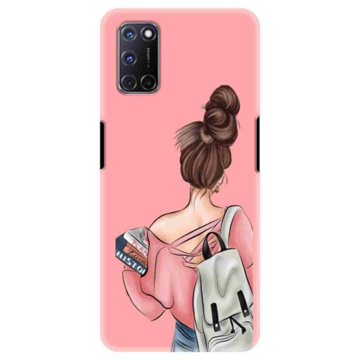 Oppo A72 Mobile Cover College Girl