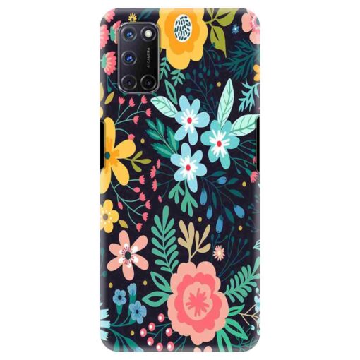 Oppo A72 Mobile Cover Multicolor Design Floral FLOA