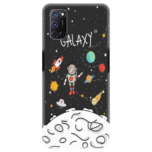 Oppo A72 Mobile Cover Space Design NASA