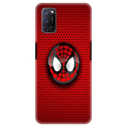 Oppo A72 Mobile Cover Spiderman Mask Back Cover