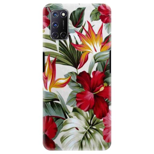 Oppo A72 Mobile Cover Tropical Floral DE5