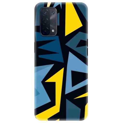 Oppo A74 Mobile Cover Abstract Pattern YBB