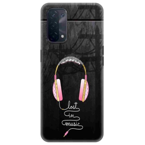 Oppo A74 Mobile Cover Lost In Music