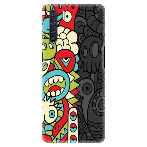 Oppo F15 Mobile Cover Ancient Art