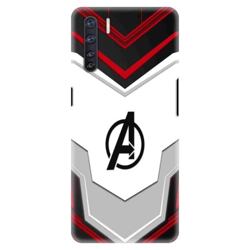 Oppo F15 Mobile Cover Avengers Back Cover