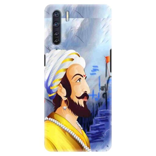 Oppo F15 Mobile Cover Chattrapati Shivaji Maharaj