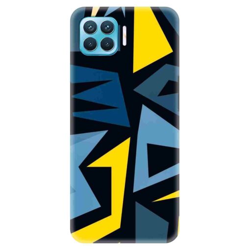 Oppo F17 Pro Mobile Cover Abstract Pattern YBB