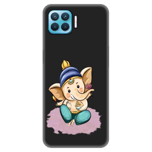 Oppo F17 Pro Mobile Cover Bal Ganesha