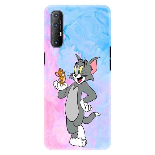 Oppo Reno 3 Pro Mobile Cover Tom Jerry