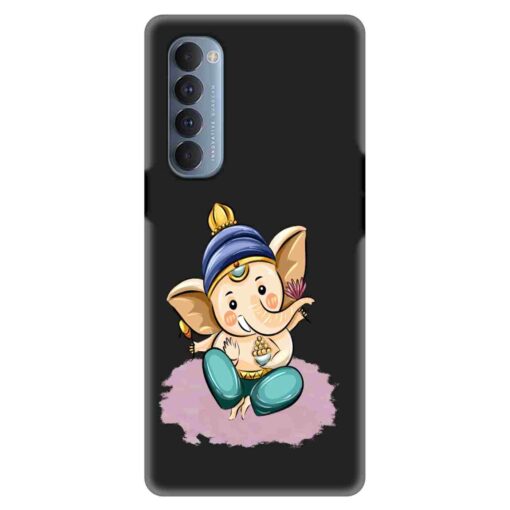 Oppo Reno 4 Pro Mobile Cover Bal Ganesha