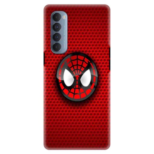 Oppo Reno 4 Pro Mobile Cover Spiderman Mask Back Cover