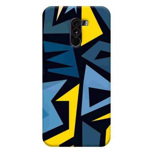 Poco F1 Mobile Cover Abstract Pattern YBB